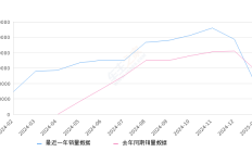 海鸥 全部在售 2025款 2024款 2023款,2025年1月份海鸥销量18171台, 同比下降35.22%